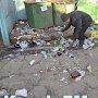 В Керчи водитель мусоровоза вывозит не весь мусор на Горького, — читатели