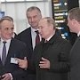 Владимир Путин и Сергей Аксёнов осмотрели новый аэровокзальный комплекс Международного аэропорта «Симферополь»