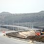 Керченские автоподходы запустят одновременно с Крымским мостом