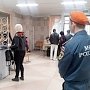 Севастопольские спасатели обеспечивают пожарную безопасность проведения выборов