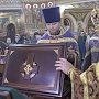 В Свято-Николаевский собор Евпатории прибыла великая святыня – мощи святых преподобных отцов Киево-Печерских