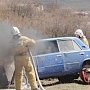 Пожарные МЧС России ликвидировали загорания трёх авто