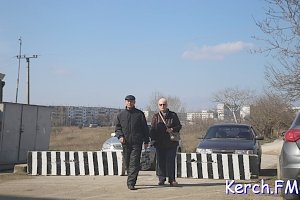 В Керчи вновь перекрыли улицу Рыбаков