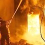 Крымские спасатели ликвидировали два пожара за одну ночь