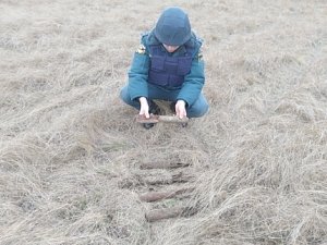 В Ленинском районе провели операцию по уничтожению взрывоопасных предметов