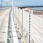 На участках Крымского моста устанавливают шумозащитные экраны