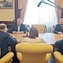 В Крыму состоялась встреча помощника Президента РФ Николая Цуканова и Сергея Аксёнова