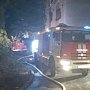 На пожаре в Белогорске эвакуировали 10 человек
