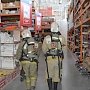 Пожарно-тактические учения в крупном торговом центре: севастопольские спасатели ликвидировали условное возгоранием