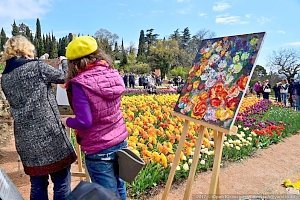 Никитский ботанический сад сделает бесплатным вход для художников в день открытия Парада тюльпанов