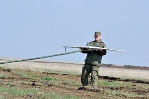 Артиллеристы армейского корпуса Черноморского флота провели учения с использованием беспилотников