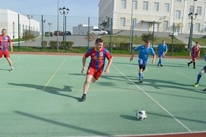 в основном управлении МЧС России по городу Севастополю прошёл турнир по мини-футболу на Кубок пожарной охраны