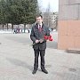 Республика Коми. Коммунисты Сыктывкара возложили цветы памятнику Владимиру Ленину