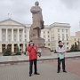 Смоленск: Ленин жил! Ленин жив! Ленин будет жить!