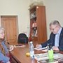 Депутат Мособлдумы Александр Наумов провёл приём жителей в городском округе Подольск