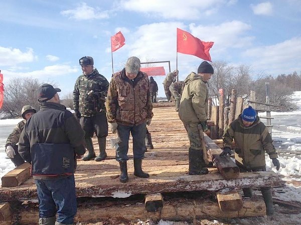 Республика Саха (Якутия). Строим мост имени Павла Грудинина