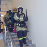 В г. Керчь проведены пожарно-тактические учения