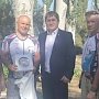 Феодосия встретила участников велопробега «Сталинград — Севастополь» из Волгограда