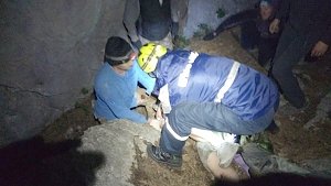 В Крыму со скалы сорвался мужчина