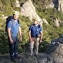 Спасатели сняли двух туристок с крутого склона в районе Долины привидений