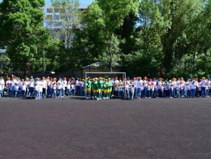 Флешмоб «Футбол собирает друзей» объединил более 700 крымчан