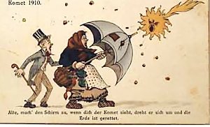 Антикометные таблетки и зонты от циана: как в мае 1910-го комету Галлея встречали