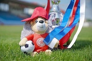 Тимофей Ёжиков стал талисманом футбольного детско-юношеского первенства Крыма