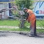 Симферопольские коммунальщики до конца месяца обещают отремонтировать 13 тыс кв. метров дорог