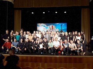 В Севастополе полицейские участвовали в четверти финала Лиги КВН «Подъём»