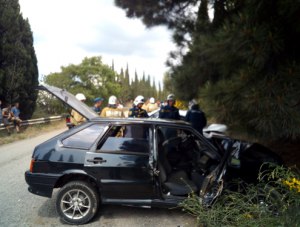 В ДТП на трассе «Симферополь — Алушта» пострадали четыре человека