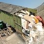 Симферопольские власти усилила контроль сброса крупногабаритных отходов