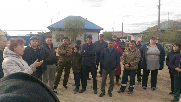 Тюменская область. В деревне Есаулова Тюменского района при поддержке КПРФ прошёл митинг за достойную жизнь