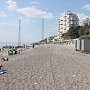 Ялтинский Приморский пляж продолжают реконструировать