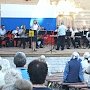 Праздничный концерт к 300-летию российской полиции дал оркестр УМВД России по г. Севастополю для жителей города