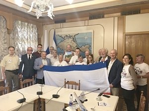 Вице-спикер крымского парламента Ефим Фикс встретился с участниками проекта «Поезд дружбы Берлин – Москва 2018»