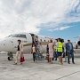 Аэропорт Симферополь встретил первых пассажиров авиакомпании «РусЛайн»