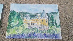 Для юных художников Ялты провели лекции об истории Массандровского дворца
