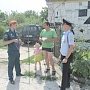 Крымские спасатели проводят обучающие беседы с дачниками