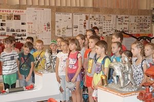 Симферопольские школьники посетили музей пожарной охраны Крыма