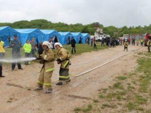 Межрегиональный этап полевых лагерей «Юный пожарный» примет Евпатория