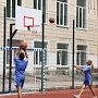 В двух школах Севастополя появились новые спортивные площадки