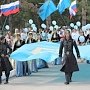 День крымскотатарского флага прошёл в Бахчисарае