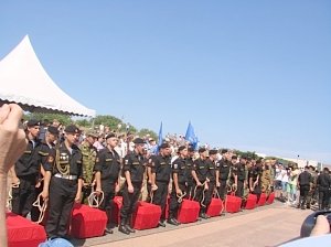 На 35-й береговой батарее захоронили останки ещё 161 защитника Севастополя
