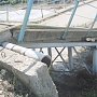 Советский мост рухнул на Западной Украине после капремонта