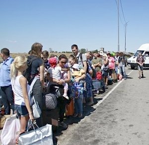 Украинские туристы «штурмуют» Крым