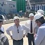 Белик совместно с Черезовым проинспектировали ход реконструкции объекта ТЭЦ «Сакские тепловые сети»