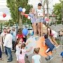 Новая детская спортивно-игровая площадка появилась в Симферополе