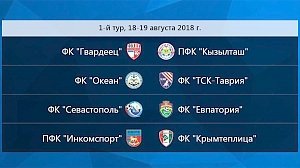 Центральный матч стартового тура футбольного чемпионата Крыма произойдёт в Севастополе
