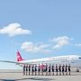 В аэропорту «Симферополь» приземлился новый Boeing, оснащённый по последнему слову техники