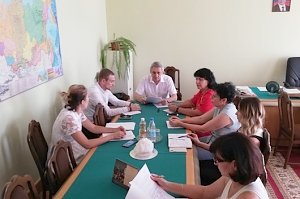 Эдип Гафаров провёл совещание по вопросу подготовки к открытию детского сада в микрорайоне Фонтаны г. Симферополь